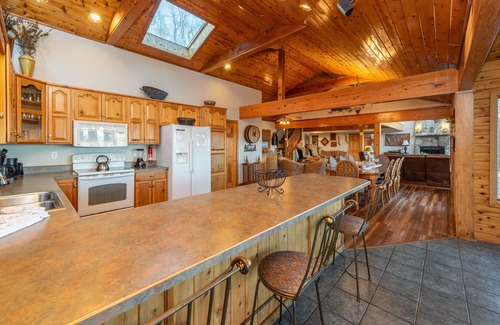 Mountainside House | Dog-Friendly Fun w/Lake Views, Hot Tub & Sauna
