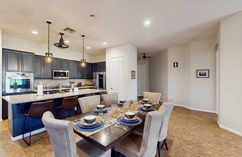 Indio House | Dog-friendly golf course-adjacent home with a private pool, pool spa, & AC