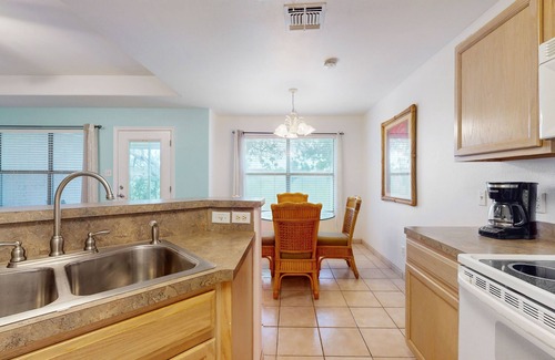 Laguna Vista House | Dog-friendly, golf course view home with WiFi, AC, patio, pool, tennis, & gym