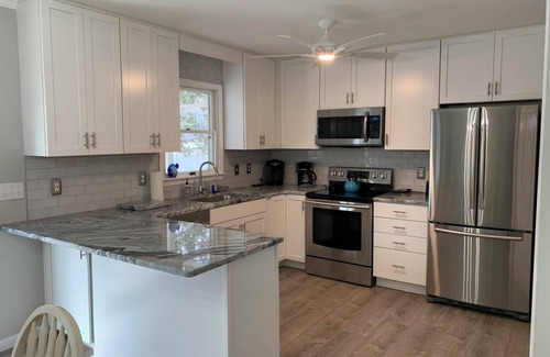 Country Club Estates House | Dog-Friendly Home w/Fenced Yard, 2 Porches & Walk to Downtown Rehoboth!