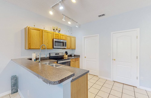 Sandy Ridge House | Dog-friendly home in a quiet area near Disney with private heated pool, pool spa