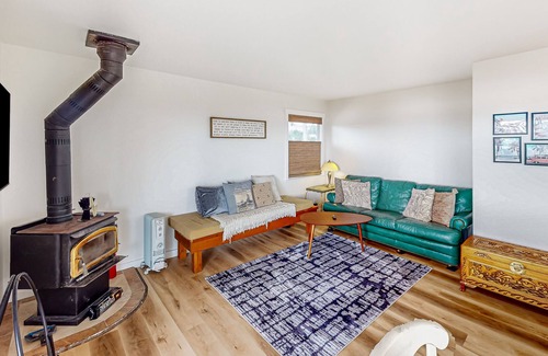 Old Town House | Dog-friendly home near local shops with bay & ocean view, deck, & wood stove