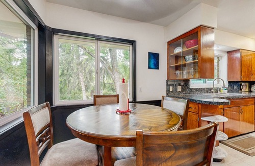 Metzger House | Dog-friendly home on 1/2 acre with creek access, game room & 2 fireplaces