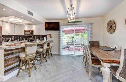 New Smyrna Beach House | Dog Friendly Home by Flagler Avenue! Fenced Yard and Garage! Walk to the Beach!