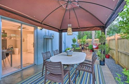 New Smyrna Beach House | Dog Friendly Home by Flagler Avenue! Fenced Yard and Garage! Walk to the Beach!