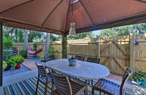 New Smyrna Beach House | Dog Friendly Home by Flagler Avenue! Fenced Yard and Garage! Walk to the Beach!