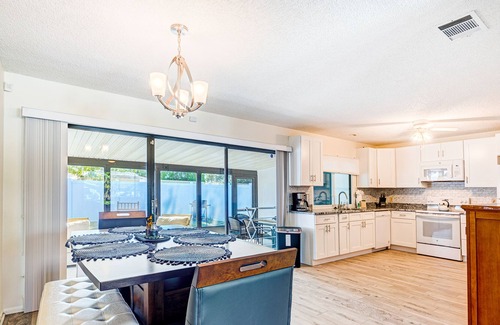 Sebastian Highlands House | Dog-friendly home with fenced yard & screened patio - near beach & Dodgertown
