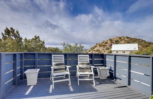 Cerrillos House | Dog-Friendly Home with Fenced Yard in Los Cerrillos