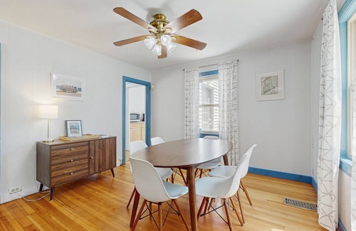 Kittery House | Dog-friendly home with firepit, large deck & yard - close to town