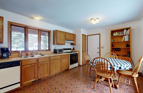 Lakeside House | Dog-Friendly Home with WiFi, Central AC, Wood Fireplace, & Private Beach Access