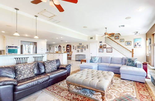 Lake Placid House | Dog-Friendly Lakefront Home with Private Dock & Beach - Snowbirds Welcome