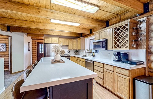 Summit Park House | Dog-friendly lodge with amazing deck & family room - close to skiing, hiking