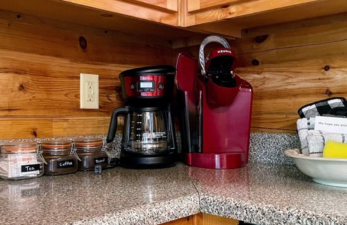 Blue Ridge Cabin | Dog-Friendly Log Cabin with Hot Tub, Fire Pit, and Game Room.