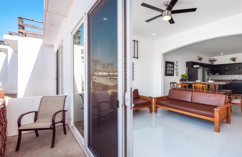 La Paloma House | Dog-friendly ocean-view home with heated outdoor pool, hot tub, streaming, patio