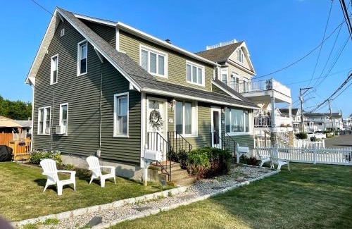 Milford House | Dog-Friendly Oceanfront Getaway - Walk to Dining - Private Beach Access