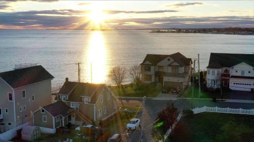 Milford House | Dog-Friendly Oceanfront Getaway - Walk to Dining - Private Beach Access
