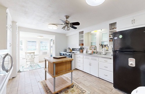 Proctorsville House | Dog-friendly riverfront home with washer/dryer, partial A/C, river views, & wifi