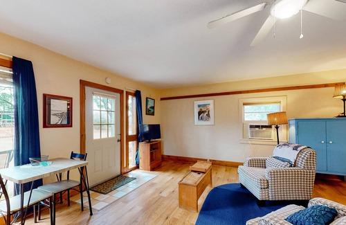 Eureka Springs House | Dog-friendly suite with a pool, mountain views, & partial AC