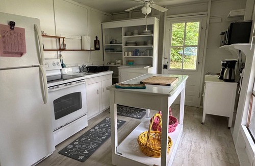 Schroon Lake Cottage | Dog friendly, wooded property; 3 BR cottage; private beach; tennis, boating