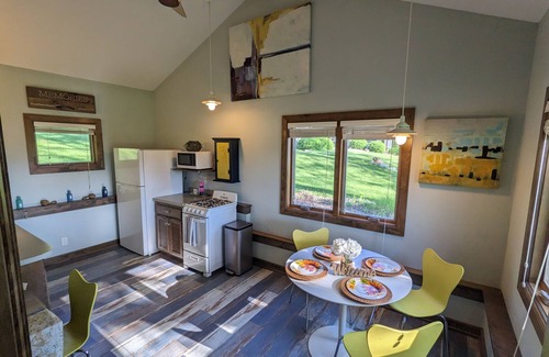 Hustisford House | Dogs Stay Free! Lakefront Bungalow with Dock