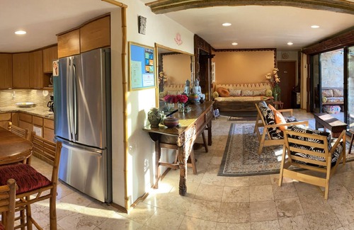 Haiku House | Dolphin Room at Maui Eco Retreat: Ocean Views & Private Waterfall!