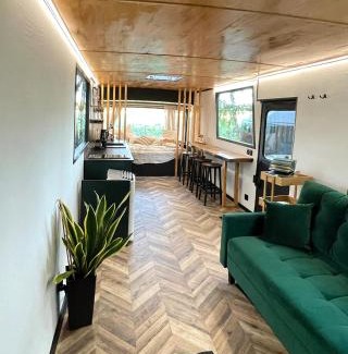 gmina Dobra House | DOM LAS BUS twój leśny azyl z prywatnym jacuzzi