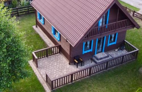 Woryty Ski Chalet | Dom letniskowy ogród jezioro las Warmińsko Mazurskie