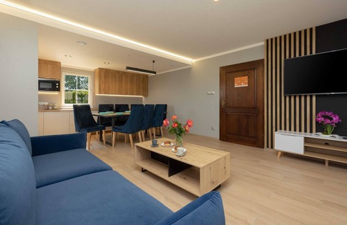 gmina Wolin House | Dom Muschel I Mewa | Three Bedroom House | Bathtub
