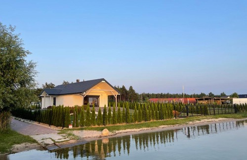 gmina Przykona House | Dom nad jeziorem obok Uniejowa