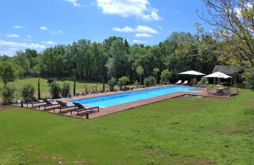 Septfonds House | Domaine de Fangal, Pgeonnier 2p, maison 8p - piscine 25m - gîtes climatisés