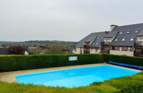Touques Apartment | Domaine du Vert Coteau, limite Trouville, beau 3 pièces avec parking et balcon vue Mer