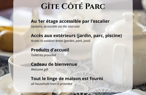 Besset House | Domaine La Belle Histoire - Gîte côté Parc