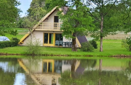 Chaillac Ski Chalet | Domaine la Tuilerien Rural self catering country Chalet 2 of 2 with lake views