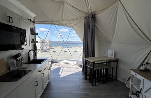 West Bay Cabin | Dome 4 · Lakeside Luxury Dome Experience With Hot Tub