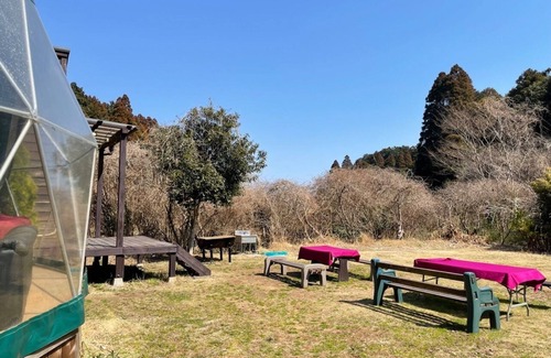 Isumi RV Rental | Dome Glamp Dome tent and trailer house/Isumi City Chiba