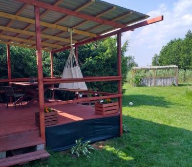Ilawa Cabin | Domek letniskowy na Mazurach nad stawem