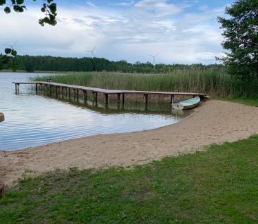 gmina Filipow House | Domek Letniskowy z prywatną plażą