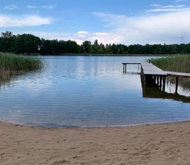 gmina Filipow House | Domek Letniskowy z prywatną plażą