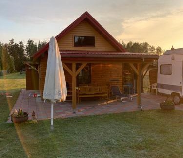 gmina Filipow House | Domek Letniskowy z prywatną plażą