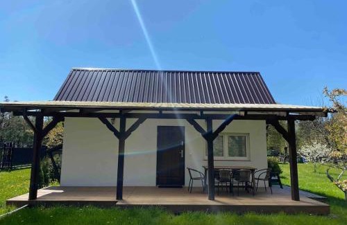 Przechlewo House | Domek w ogrodzie przy lesie i jeziorze GiNTEROWO