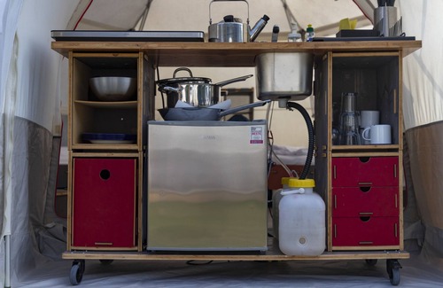Morsum RV Rental | DOMO CAMP SYLT - DOMO Glamping tent for 2P - 4P with Fully equiped kitchen