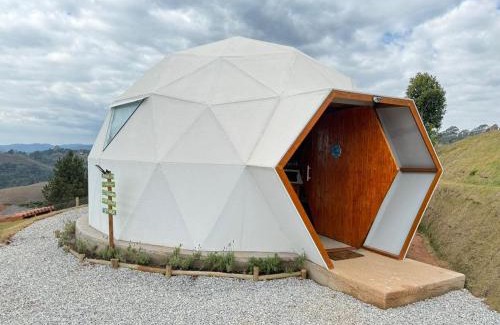 Campos do Jordao Apartment | Domo Geodésico com AR-CONDICIONADO e banheira