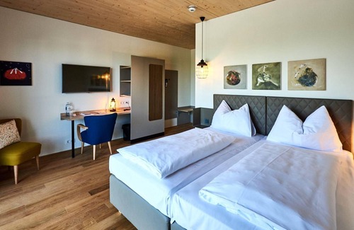 Rust House | Doppelzimmer Parkseite, Dusche, WC - Hotel Katamaran