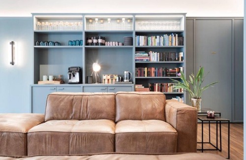 Bad Saarow Apartment | Doppelzimmer Terrasse, Dusche/WC - Velotel Bad Saarow