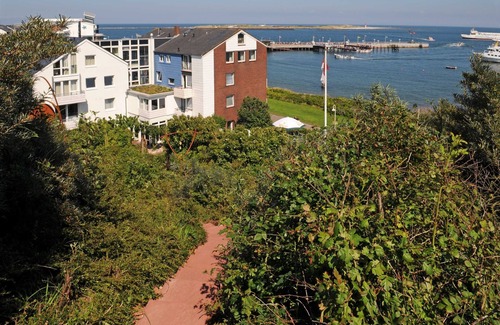 Helgoland House | Doppelzimmer zur Seeseite mit Balkon/terrasse - Hotel Rickmers Insulaner