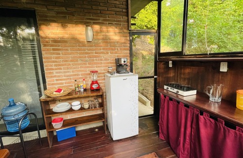 Cuatunalco House | Double Bed, Queen size, small kitchen, terrace, wi-fi- air condition