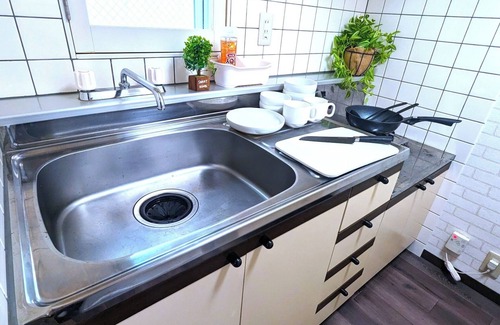 Shiroishi Apartment | Double bed type private room with good access to S - 204/Sapporo Hokkaidō