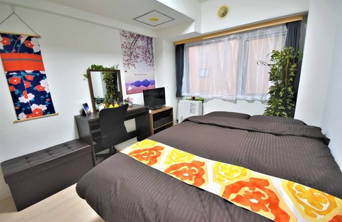 Shiroishi Apartment | Double Bedroom C 3 minutes walk from Shiroishi Sub - 406/Sapporo Hokkaidō
