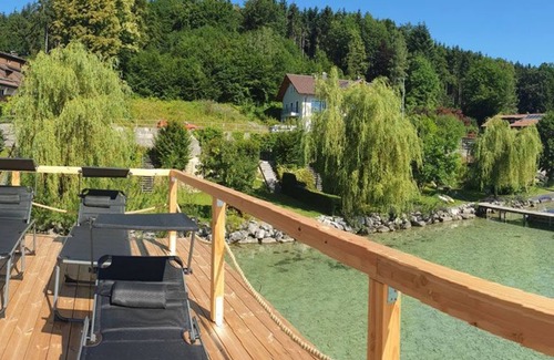 Seewalchen am Attersee House | Double room lake view WITH balcony - Hotel Litzlberger Keller