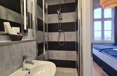 Anklam Apartment | Double room 11 - Altes Lazarett guest house